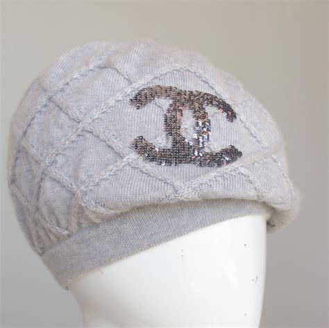 chanel cashmere beret|chanel headbands.